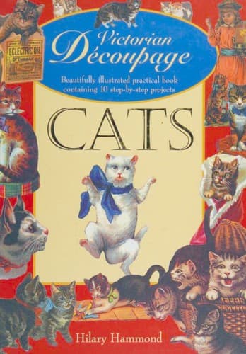 Cover image for Victorian découpage cats