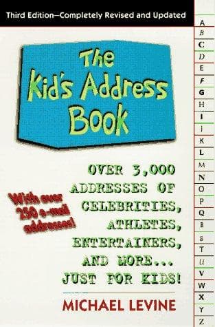 Cover image for The Kid's Address Book (3rd Edition)