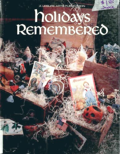 Cover image for Holidays remembered