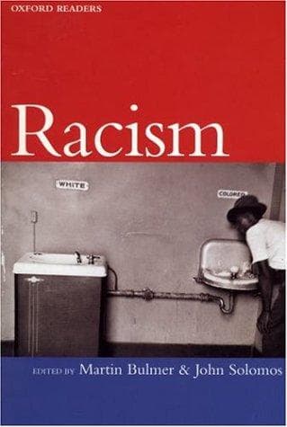 Cover image for Racism (Oxford Readers)