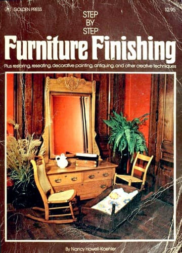 Cover image for Step-by-step furniture finishing