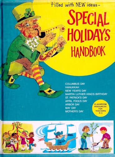 Cover image for Special holidays handbook