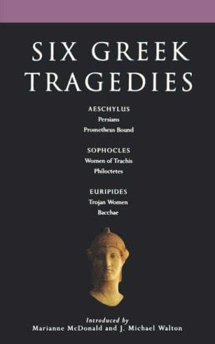 Cover image for Six Greek tragedies