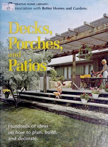 Cover image for Decks, porches, and patios