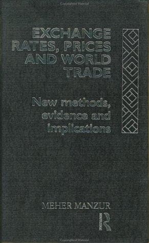 Cover image for Exchange Rates, Prices and World Trade