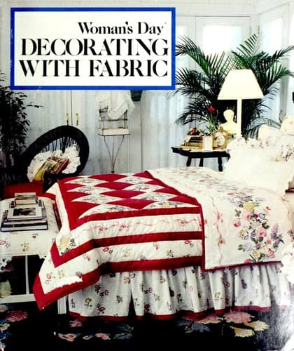 Cover image for Woman's day decorating with fabric.
