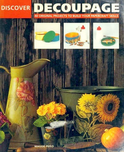 Cover image for Discover Decoupage