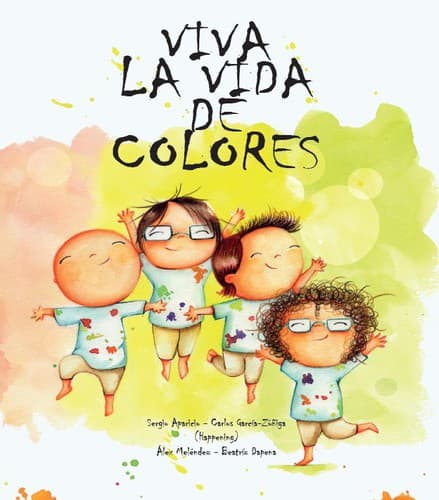 Cover image for Viva la vida de colores