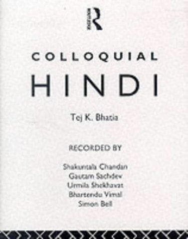 Cover image for Colloquial Hindi