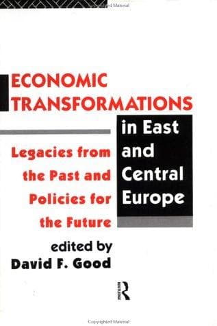 Cover image for Economic transformations in East and Central Europe