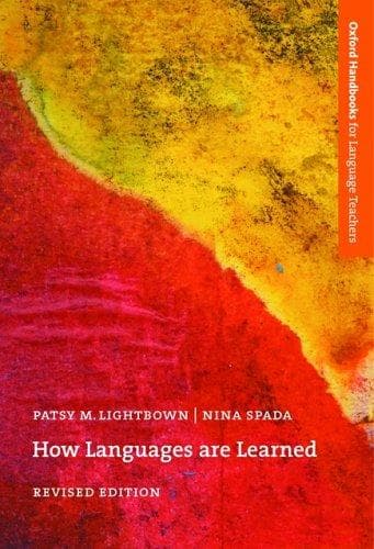 Cover image for How Languages Are Learned (Oxford Handbooks for Language Teachers)