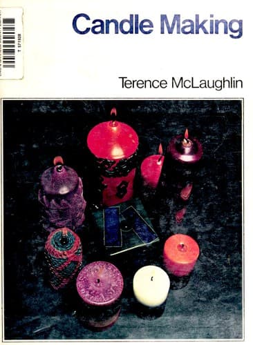 Cover image for Candle making.