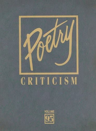 Cover image for Poetry Criticism