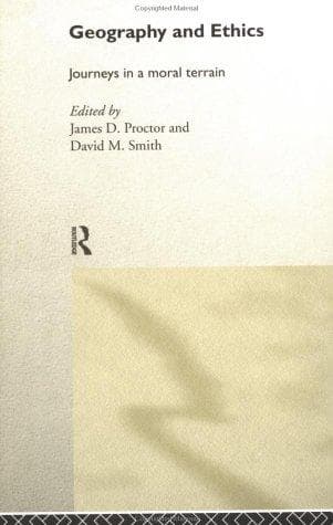 Cover image for Geography and Ethics