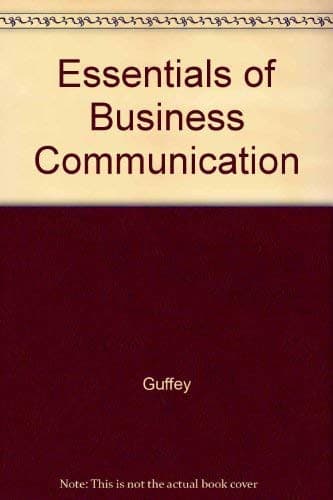 Cover image for Essentials of Business Communication