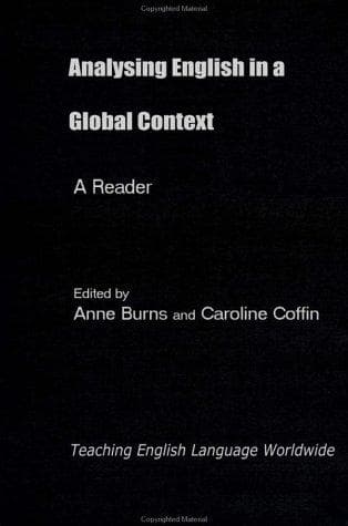 Cover image for Analyzing English in a Global Context