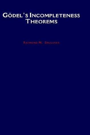 Cover image for Gödel's incompleteness theorems