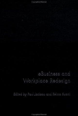 Cover image for eBusiness and Workplace Redesign
