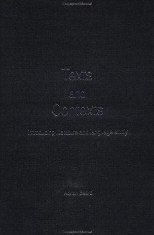 Cover image for Texts and Contexts