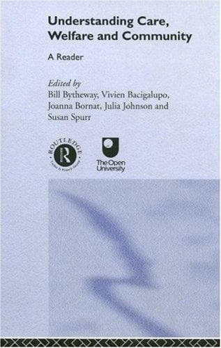 Cover image for Understanding Care, Welfare and Community