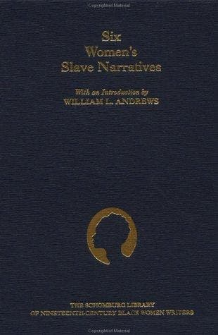 Cover image for Six women's slave narratives