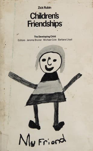 Cover image for Children's friendships