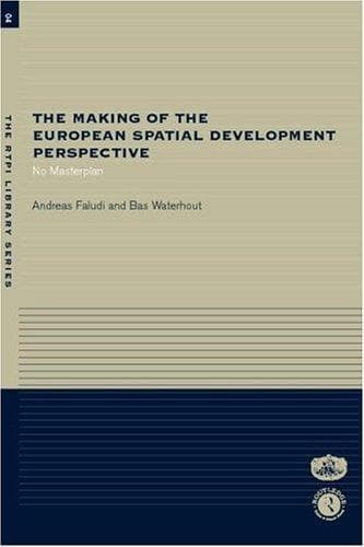 Cover image for Making the European Spatial Development Perspective (Rtpi Library Series)