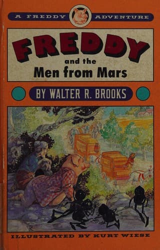 Cover image for Freddy and the men from Mars