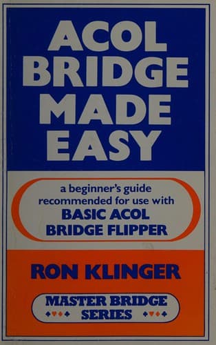 Cover image for Acol bridge made easy