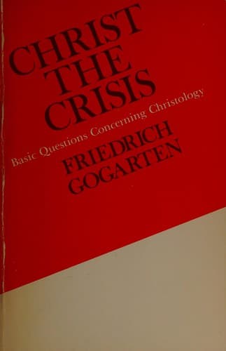 Cover image for Christ the crisis
