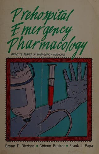 Cover image for Prehospital emergency pharmacology