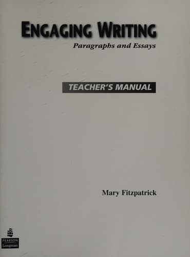 Cover image for Engaging writing