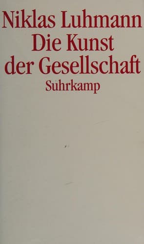Cover image for Die Kunst der Gesellschaft