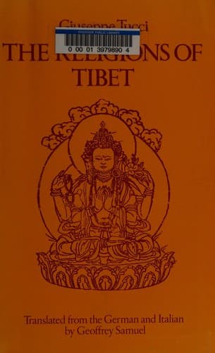 Cover image for The religions of Tibet