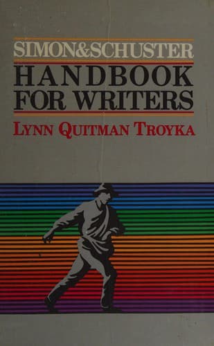 Cover image for Simon & Schuster handbook for writers