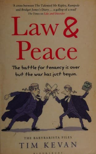 Cover image for Law and peace