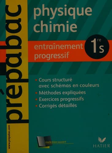 Cover image for Physique-chimie 1re S