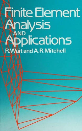 Cover image for Finite element analysis and applications