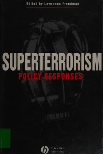 Cover image for Superterrorism