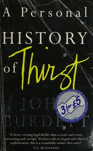 Cover image for A personal history of Thirst