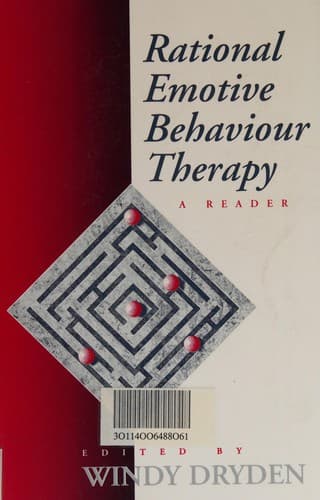 Cover image for Rational emotive behaviour therapy