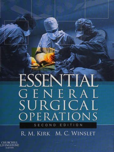 Cover image for Essential general surgical operations
