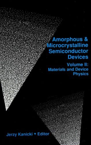 Cover image for Amorphous and Microcrystalline Semiconductor Devices