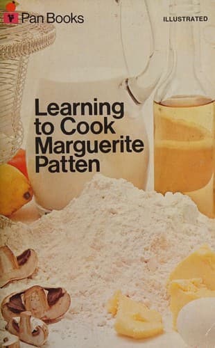 Cover image for Learning to cook with Marguerite Patten.