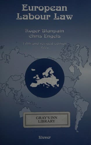 Cover image for European labour law