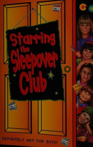 Cover image for Starring the Sleepover Club