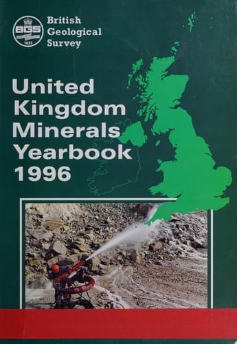Cover image for United Kingdom minerals yearbook.