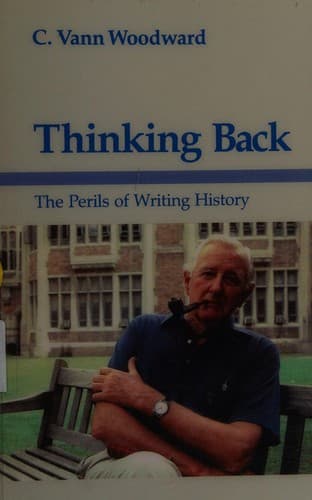Cover image for Thinking back