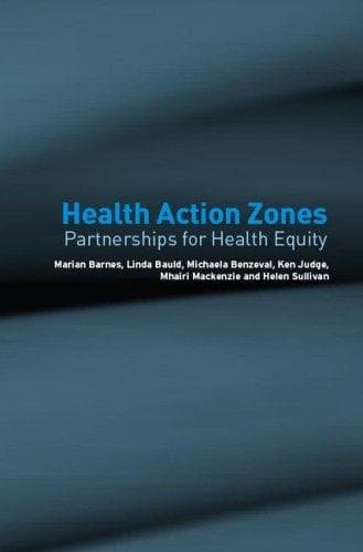 Cover image for Health Action Zones  Partnerships for Health Equity