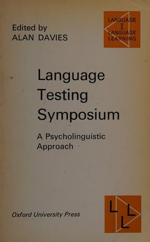 Language testing symposium